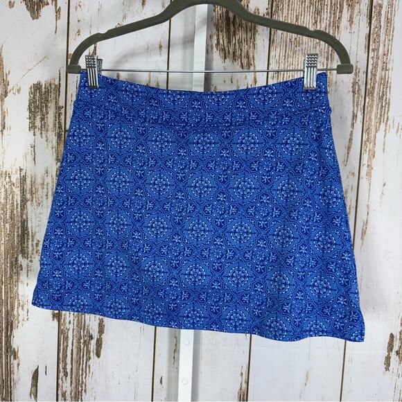 Tranquility by Colorado Clothing Dresses & Skirts - Tranquility by Colorado Clothing, Blue Mini Skirt, Built in shorts. Size Small.